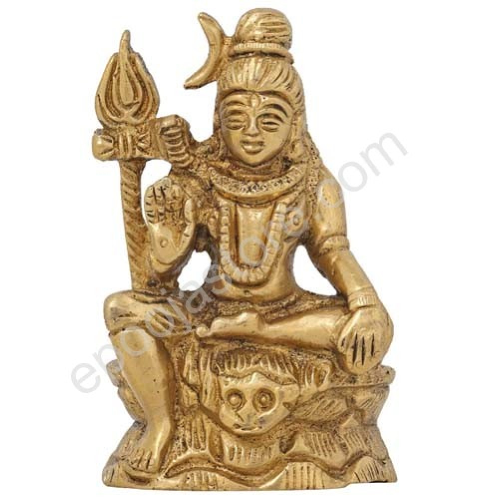 Lord Shiva Brass Idol