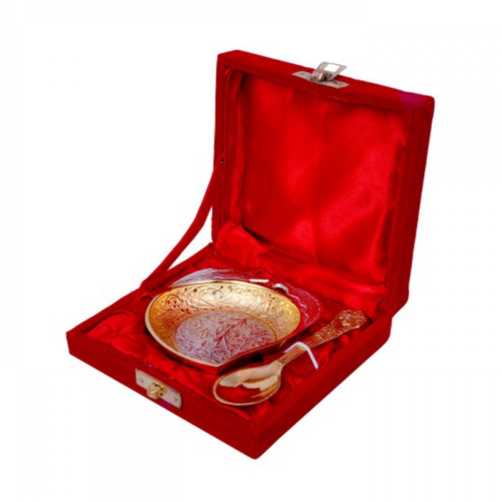 Silver & Gold Plated Mango Shaped Bowl 3.5" Silver & Gold Plated Mango Shaped Bowl 3.5"