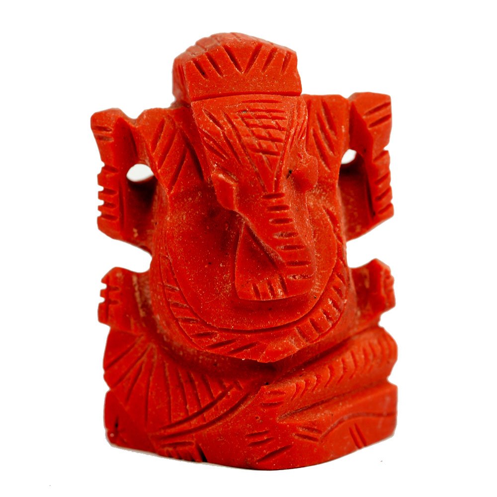 Ganesha (Red Coral ) (25 Grams) Ganesha (Red Coral ) (25 Grams)