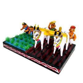 Traditional Farming Show Piece