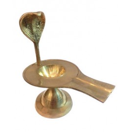 Brass Shivalingam Stand