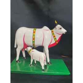Avvu-Duda Kondapally Set / Tradtional Puja Kamadhenu / Decorative Avvu-Duda Set