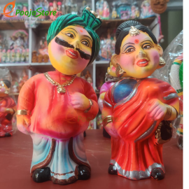 Puja Celebrations Kondapalli Handmade Thatha Paati Doll Set, Golu Dolls Online Sale, Golu Dolls Online Shop, Navarathri golu Dolls in chennai, Navarathri golu Dolls 