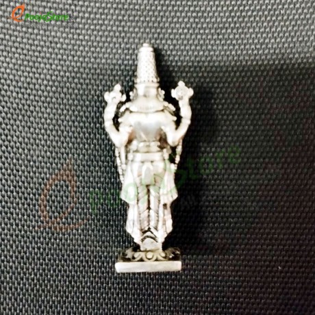 Antique Pure Silver Lord Venkateshwara Swamy Idol (12 Grams)