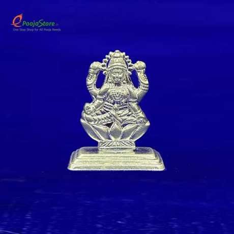 Pure Silver Lakshmi Devi Idol