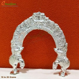 Pure Silver Makara Thoranam