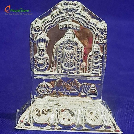 Pure Silver Rama Sahitha Satyanarayana Swamy Idol / Prathima 