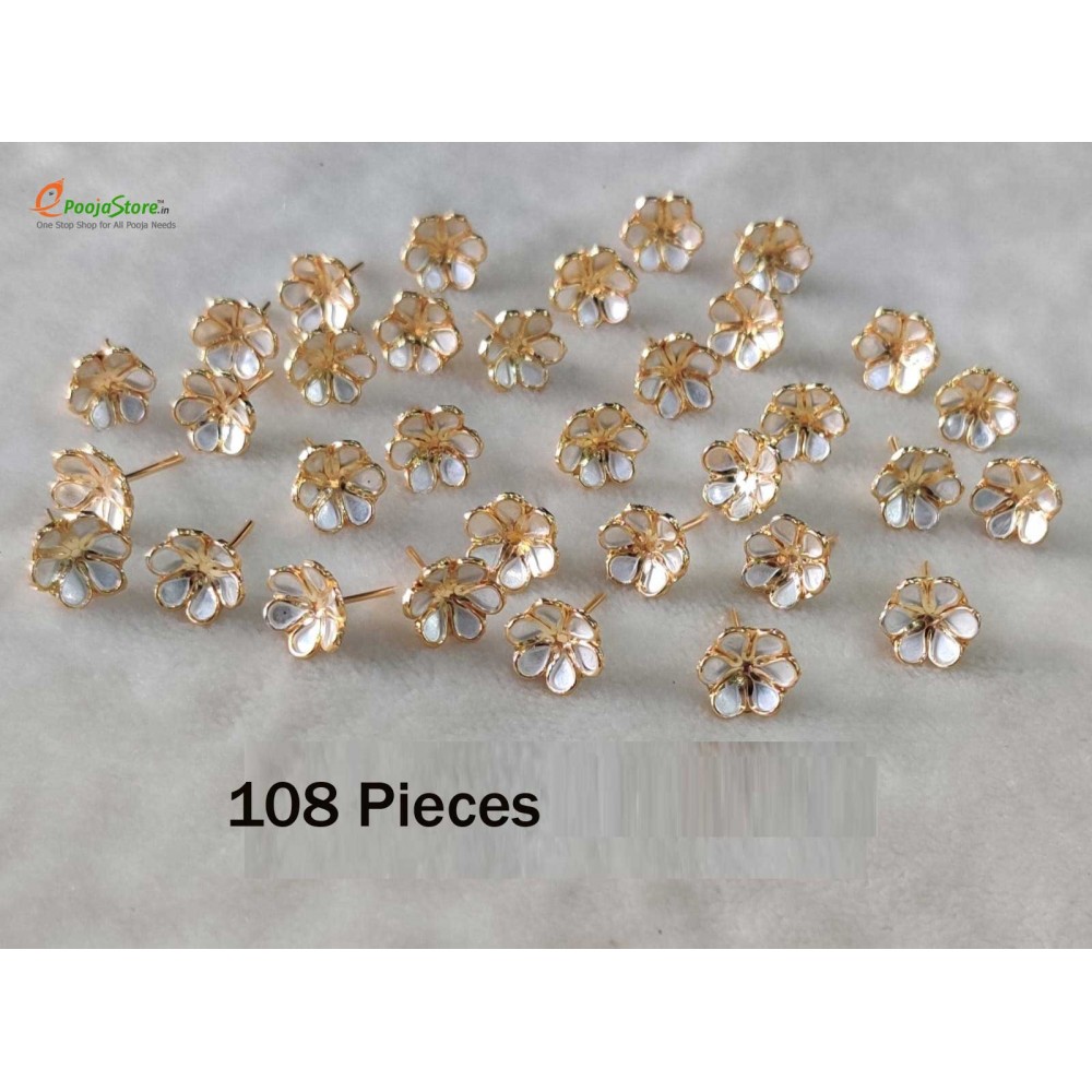 Pure Silver Flowers 108 Pieces Pure Silver Flowers 108 Pieces