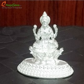 Pure Silver Mahalakshmi Idol (Prathima)