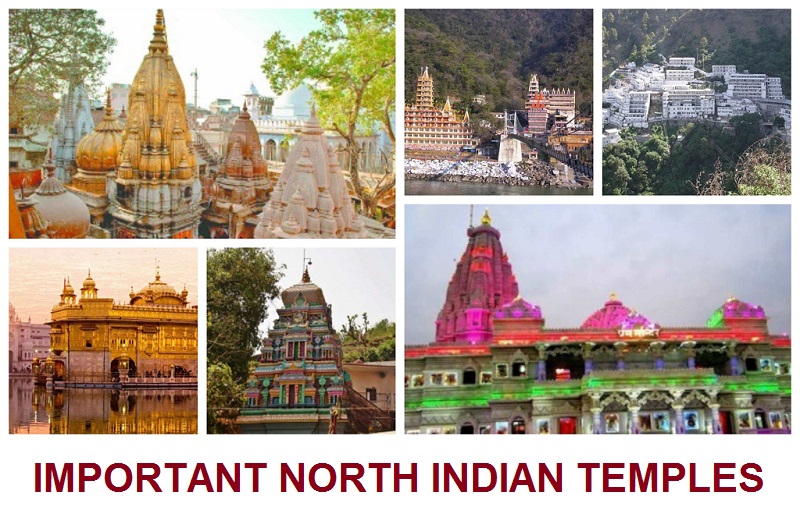 IMPORTANT NORTH INDIAN TEMPLES