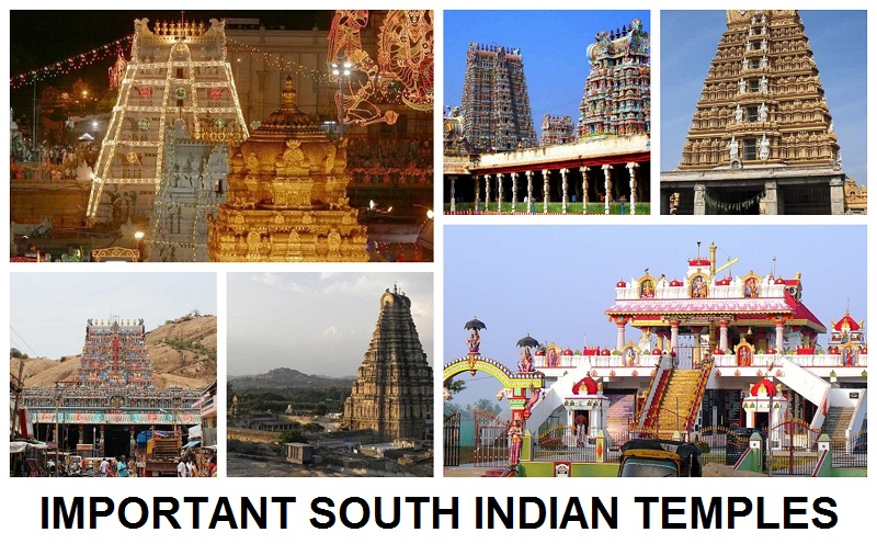 Important South Indian Temples